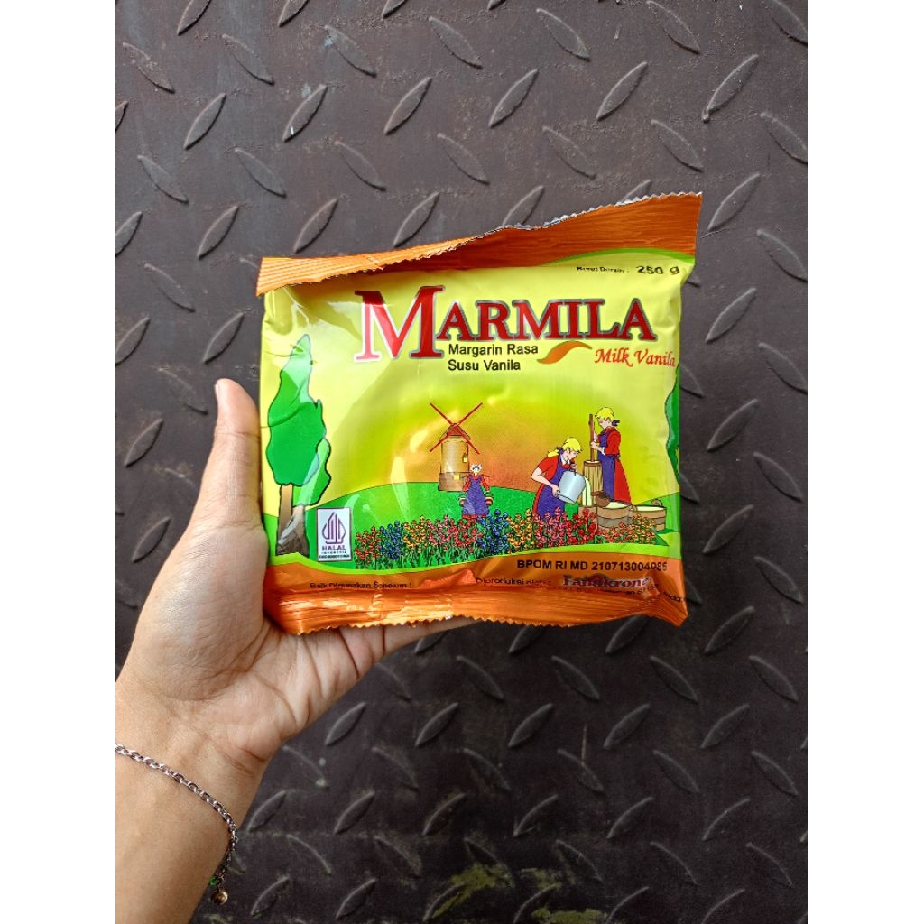

MARGARINMARMILA/MARGARIN SUSU/MENTEGA SUSU VANILA SACHET 250GRAM