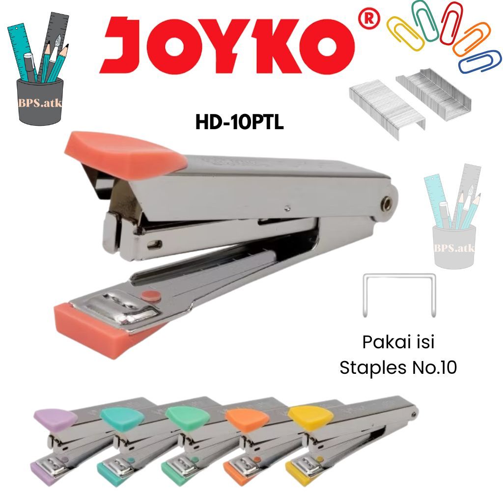 

(1pcs) JOYKO Stapler Stepler Jepretan HD-10PTL Cekrekan / Hekter