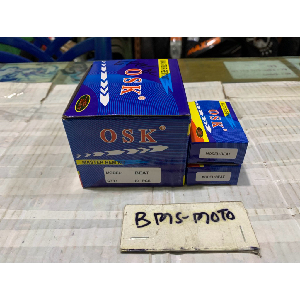 Sil master rem Beat OSK/iJS  master rem kit Beat karbu seal master kit beat karbu karet master rem b