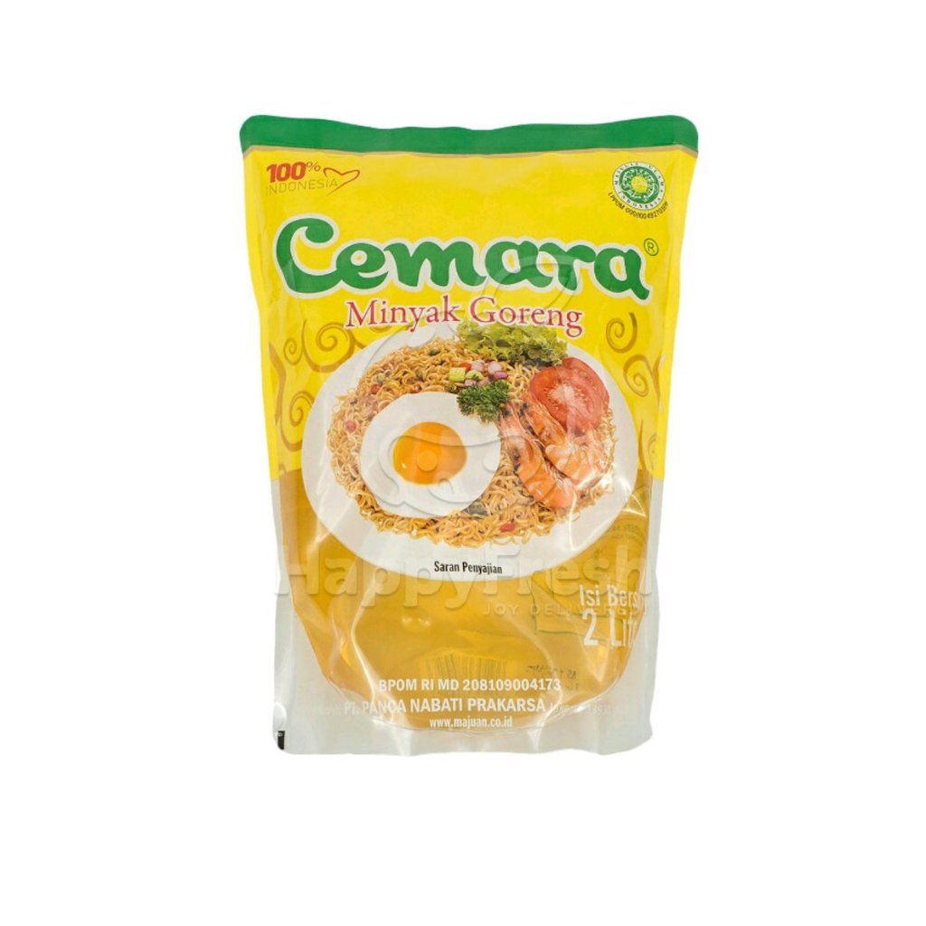 

Minyak Goreng Kelapa Sawit Cemara 1L / 2L