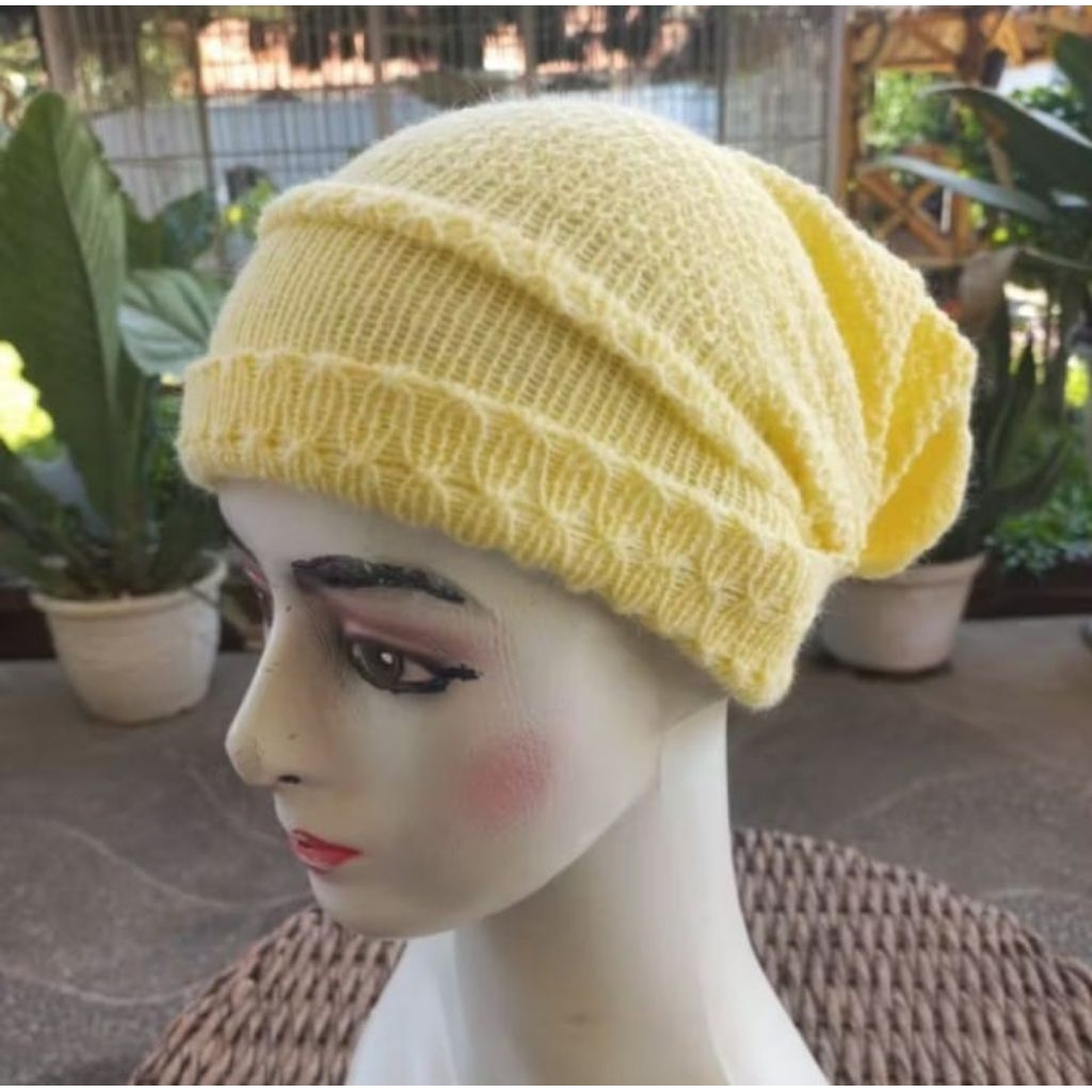 Ciput rajut nenek Mak Ijah berbagai warna satuan Kodian dan puluhan kodi juga bisa order untuk ibu t