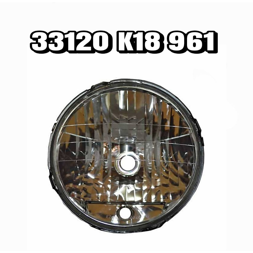 LAMPU DEPAN HEADLIGHT UNIT CB150 VERZA CBVERZA 33120-K18-961 ASLI AHM HONDA