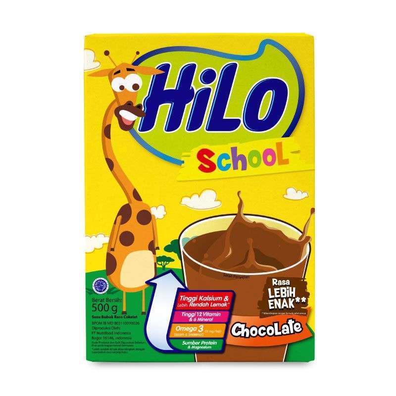 

HILO SCHOOL COKELAT 500G (0682) / Hilo school cho 500gr