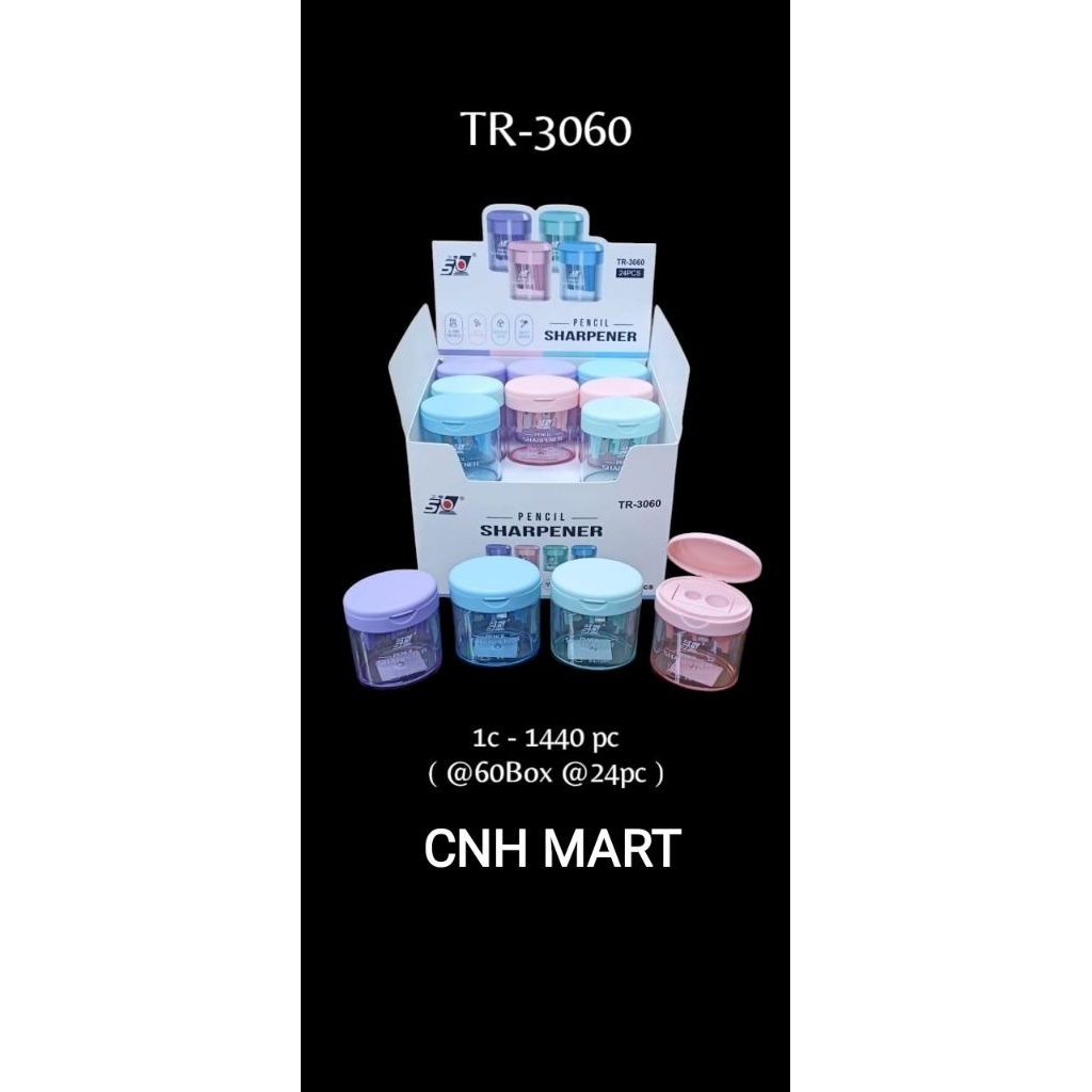 

1PCS- Rautan TR - 3060 2 Lubang - Sharpener 2 Lubang TR -3060