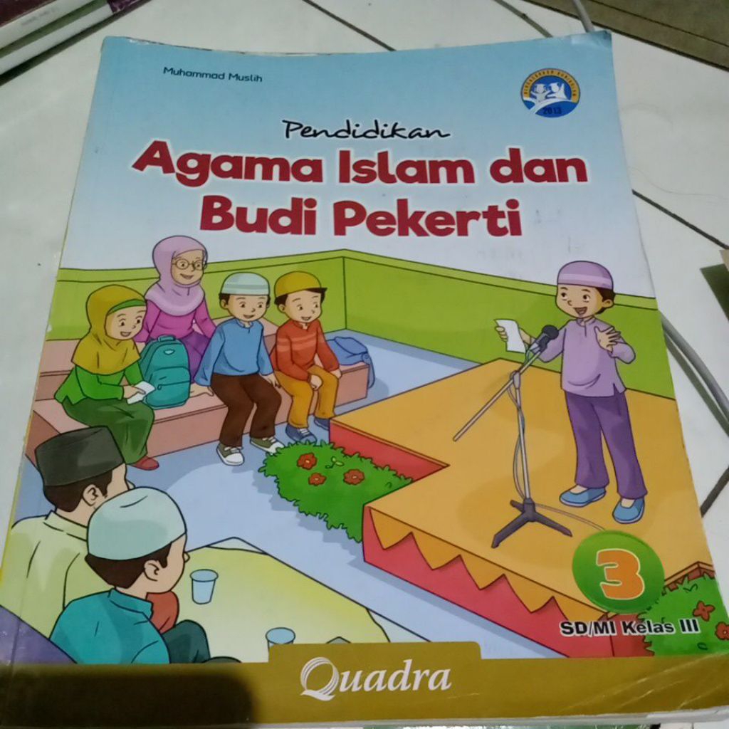 buku agama Islam kelas 3 penerbit quadra
