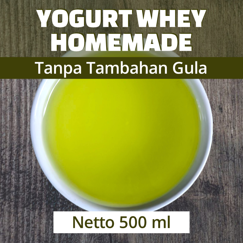 

Air Yogurt Whey A2 Murni 500 ml - Diet Karnivora Keto DEBM Homemade
