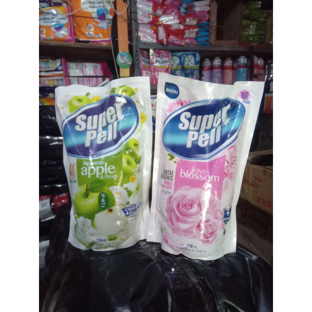 Super pell 770ml pembersih lantai 770ml