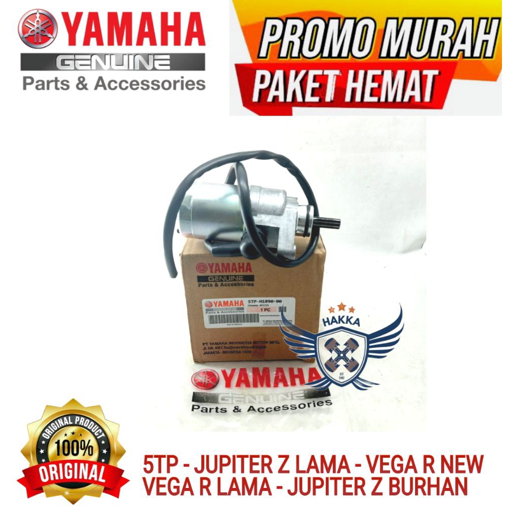 5TP ORIGINAL DINAMO STARTER YAMAHA JUPITER Z LAMA, DINAMO STARTER YAMAHA VEGA R NEW, DINAMO STARTER 