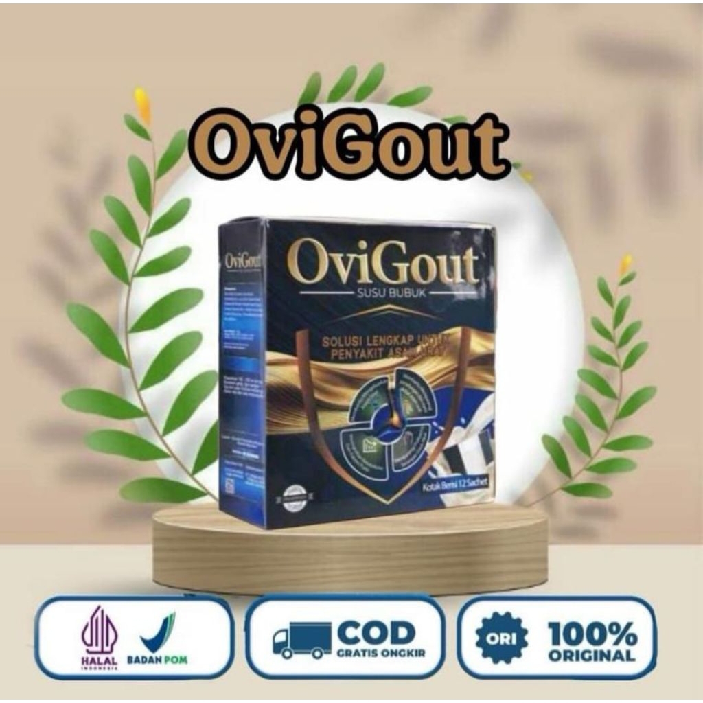 

OVIGOUT MILK SUSU ASLI ORIGINAL OBAT ASAM URAT NYERI SENDI KOLESTEROL