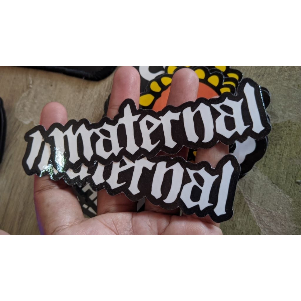 STICKER LOGO MATERNAL VYNIL