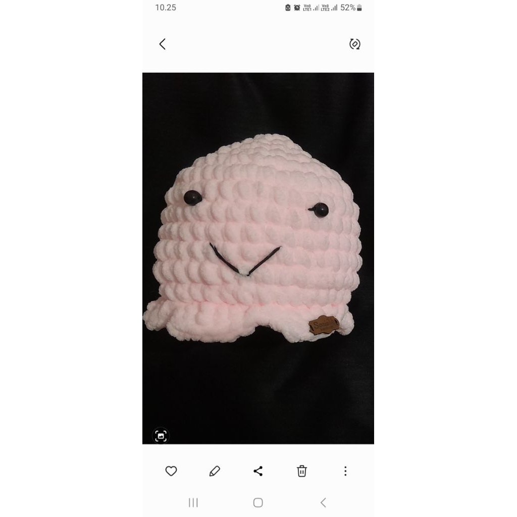 boneka rajutan besar