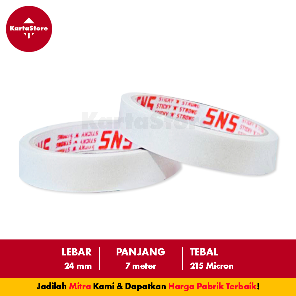 

Double Tape 24mm 1 inch SNS - KartaStore