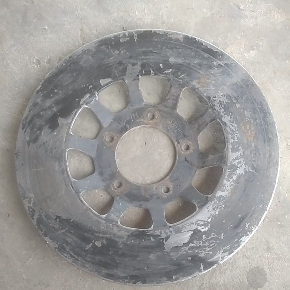 Disc cakram honda gl100 piringan cakram gl100 pengereman honda gl100 disc cakram lobang 5