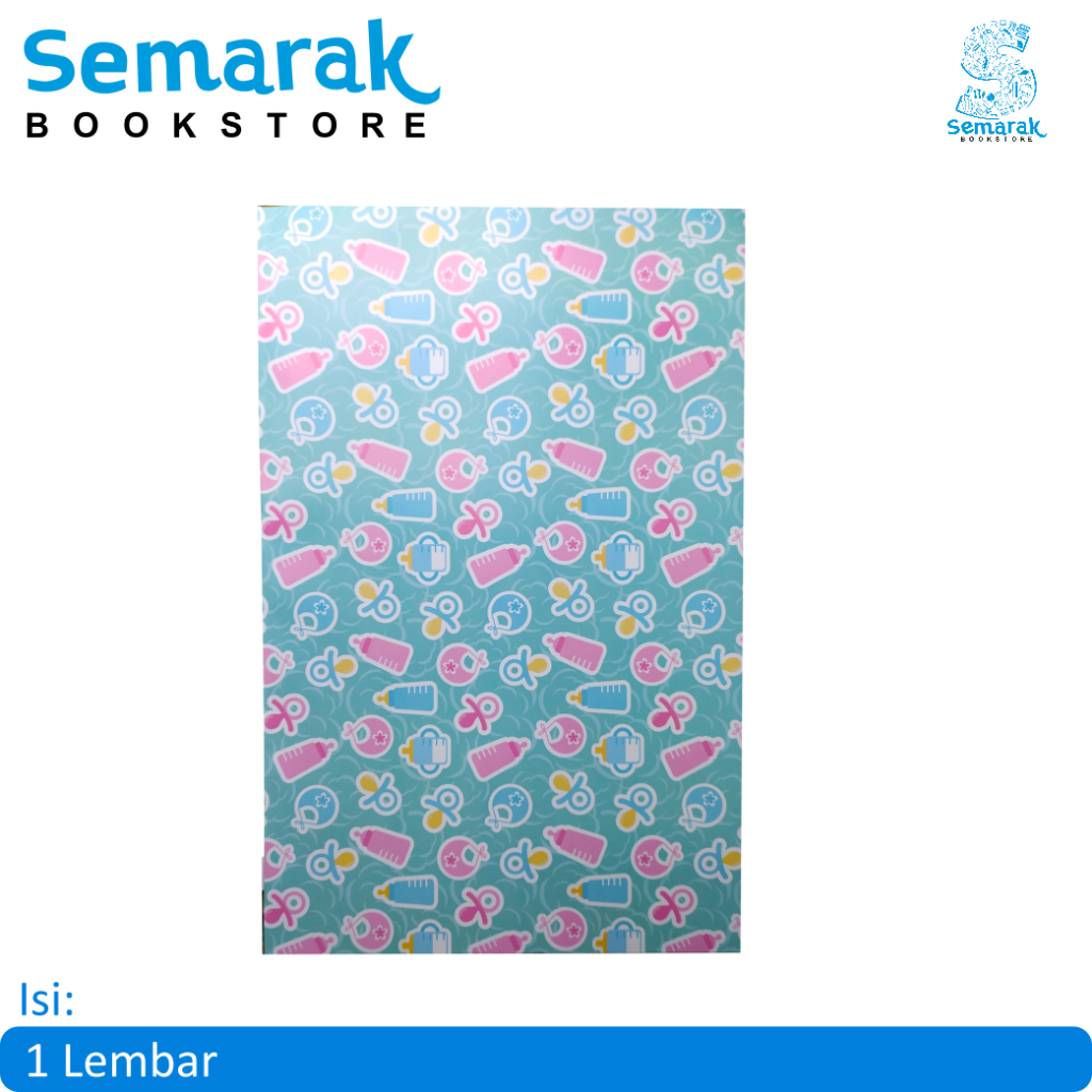 

SiDU Sinar Dunia Gift Wrap Kertas Kado Glossy Celebration 65 x 49 cm [1 Lembar]