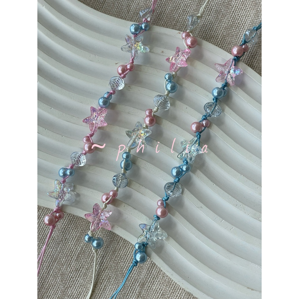 Mermaid’s treasure - Gelang serut kristal biota laut kerang