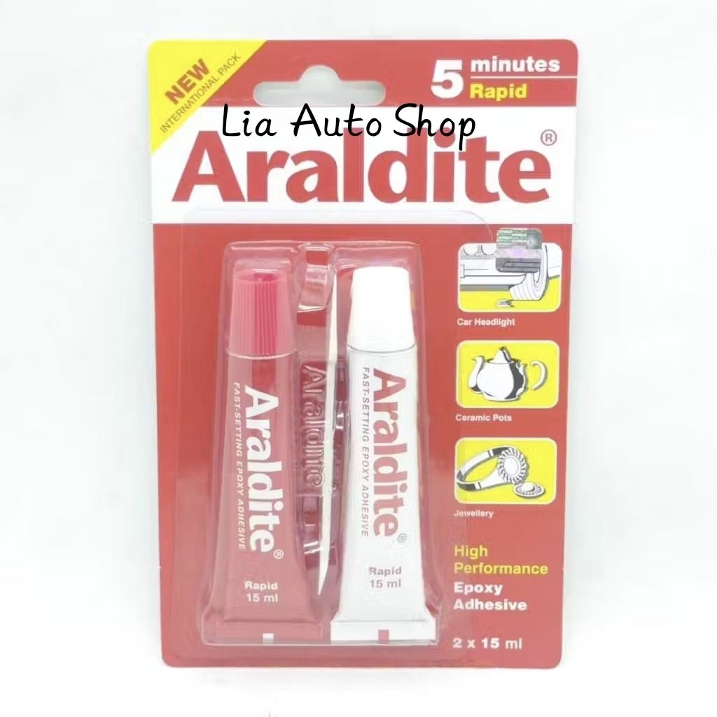 LEM ARALDITE RED - ARALDITE 5 MINUTES RAPID