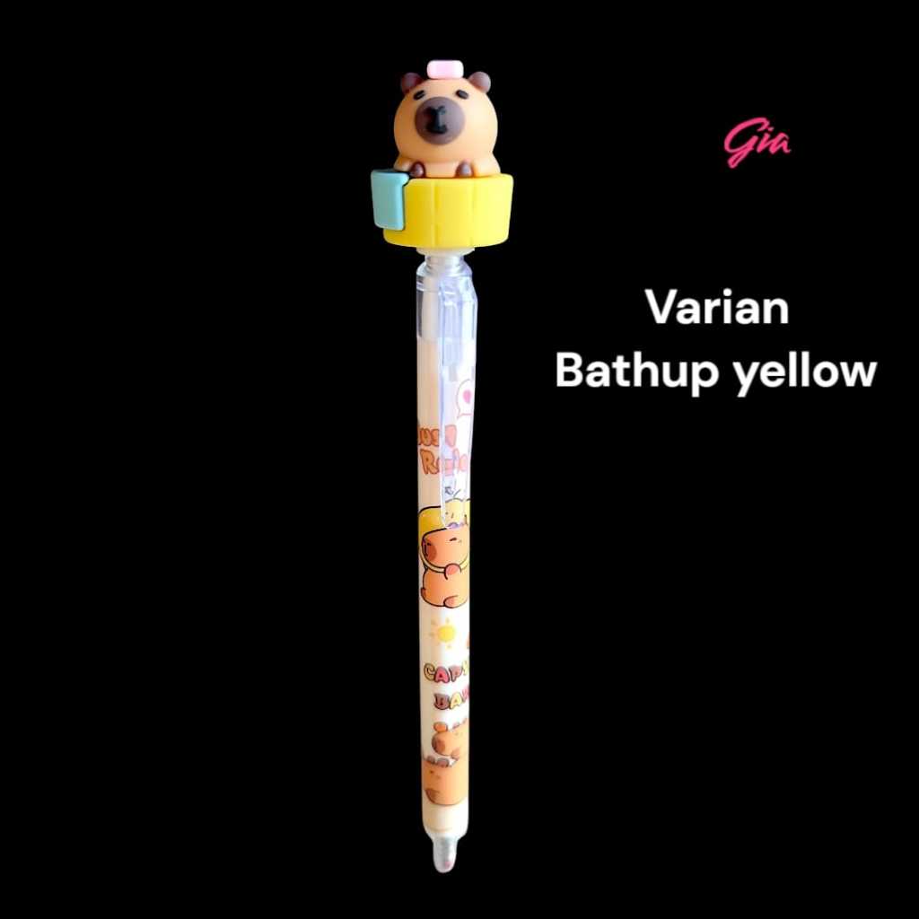 

PULPEN CETEK KEPALA KARET CAPYBARA | PULPEN TINTA HITAM | ALAT TULIS SEKOLAH | PEN CAPYBARA | PEN LUCU| SHOPE DBEST