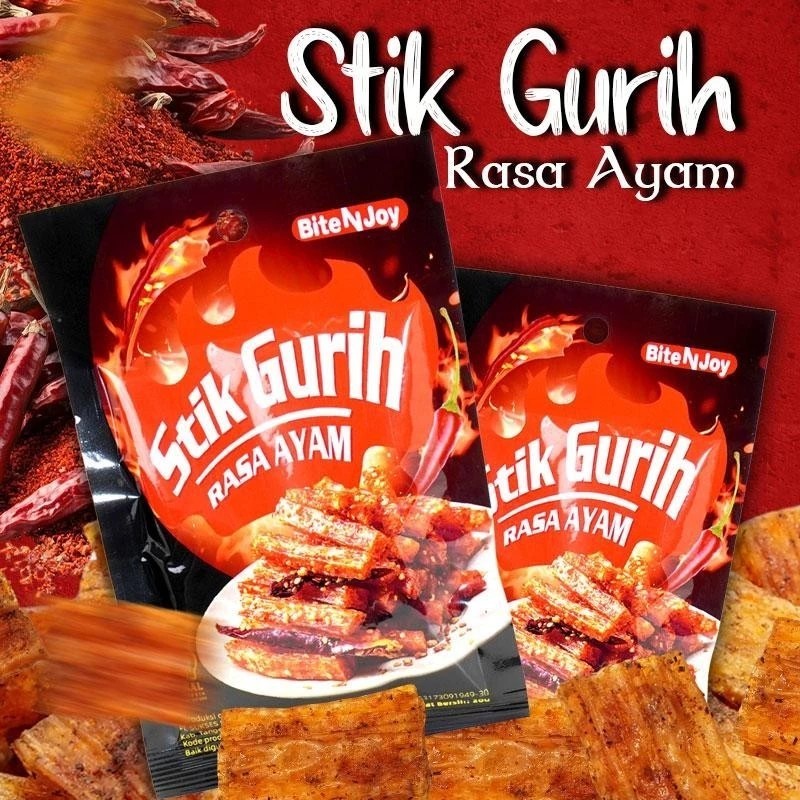 

Snack HALAL Pedas Aneka Rasa 20gr/1 pack Snack HALAL Viral