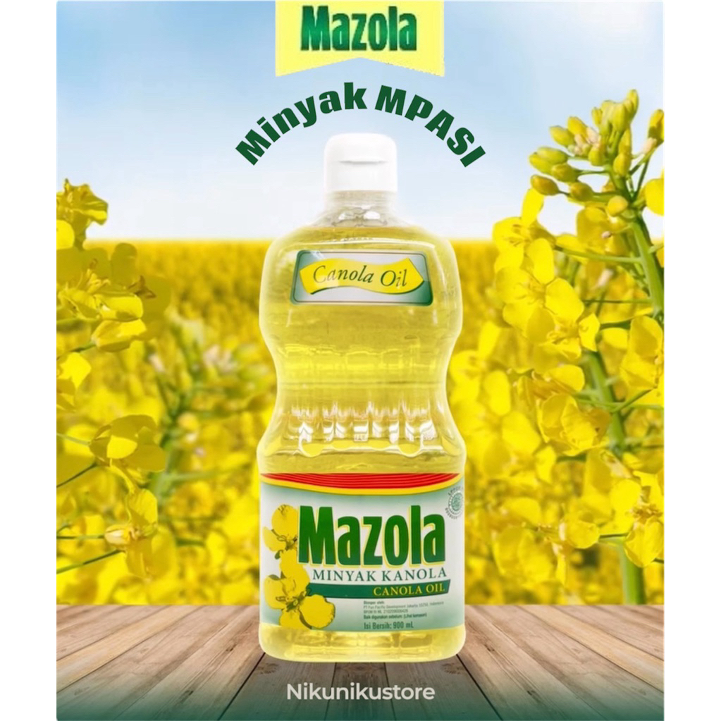 

Mazola Canola Oil Minyak Goreng MPASI Sehat kemasan sharing 50ml
