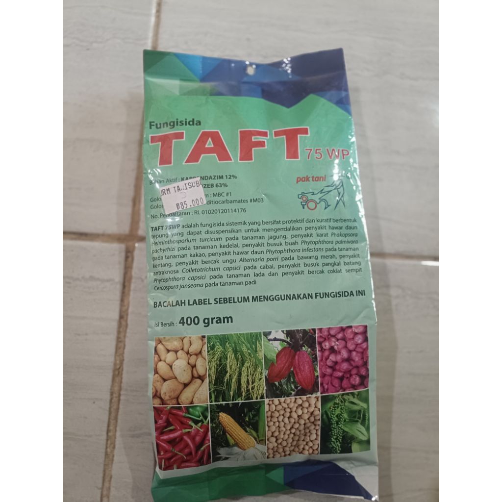 Taft 75 wp fungisida 400 gr pak tani
