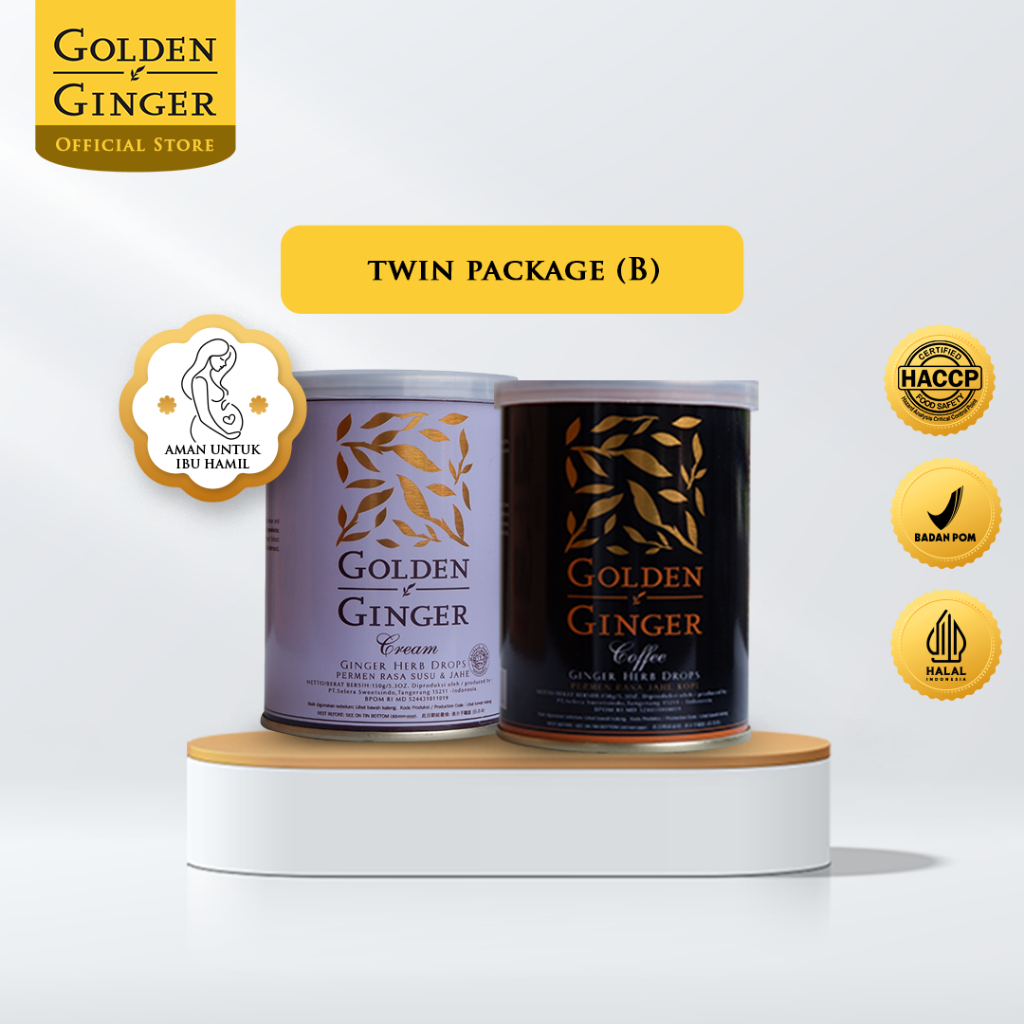 

Combo Package Golden Ginger Herb Drops Coffee & Cream (CAN)