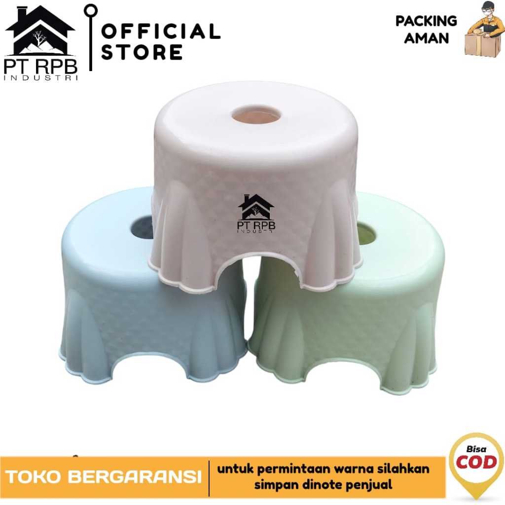 KURSI JONGKOK DINGKLIK PENDEK JOJODOG PLASTIK