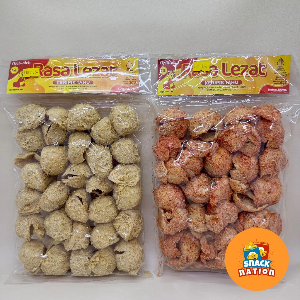 

ECA RASA KERUPUK KULIT TAHU RENYAH GURIH RASA ORIGINAL - RASA PEDAS KERIPIK 200 GRAM