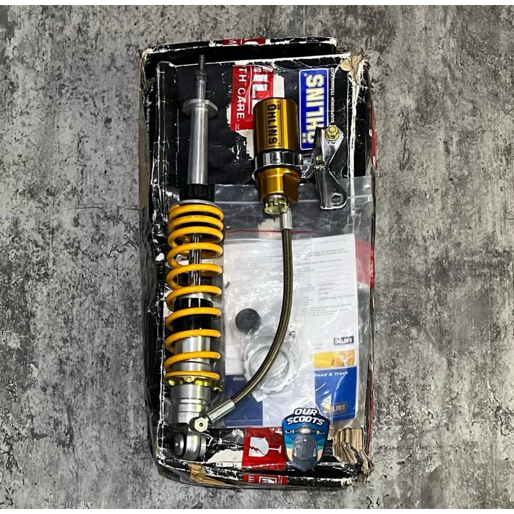 shock ohlins YA 729 Tabung pisah Fullbox