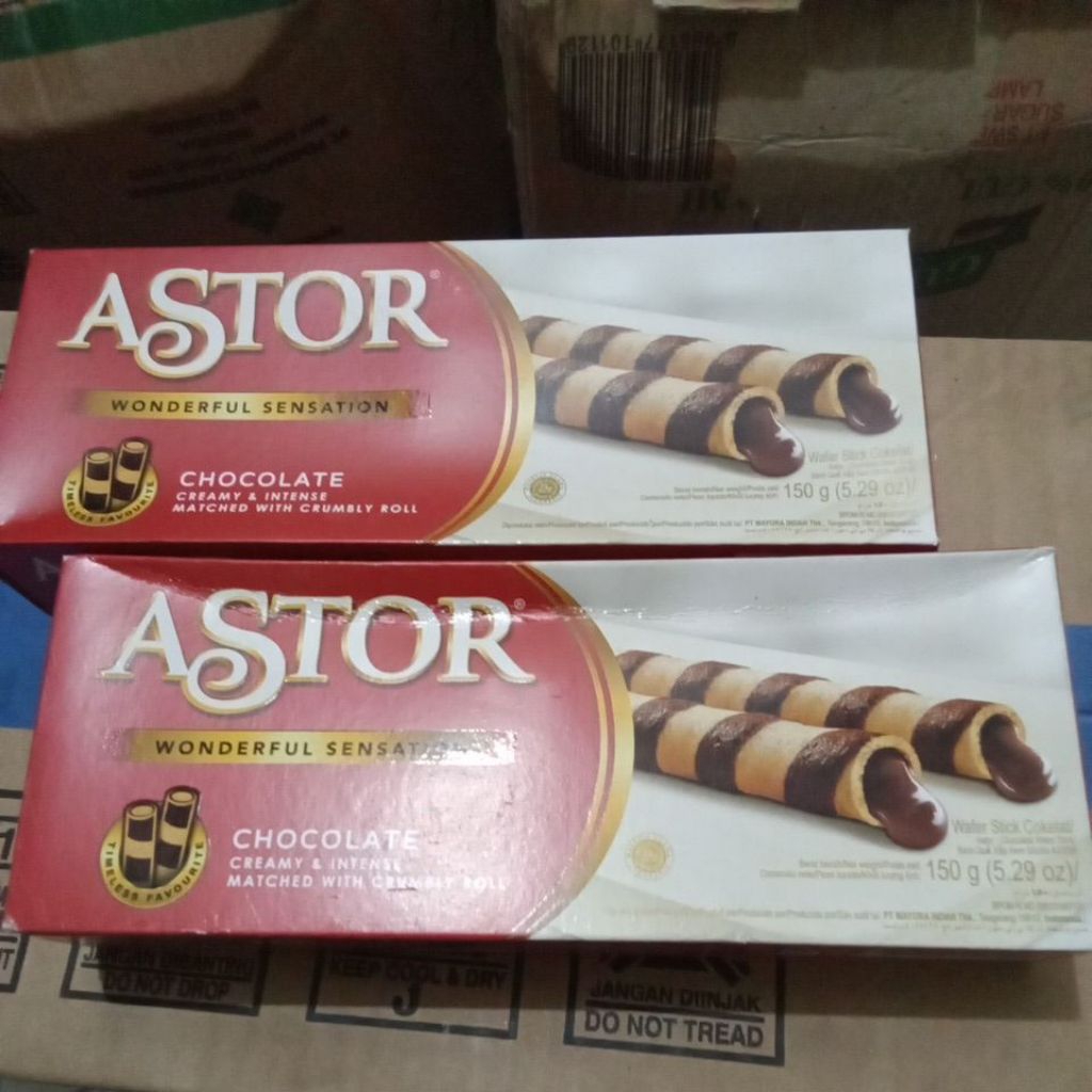 

Astor Wafer Stik Cokelat 150gr