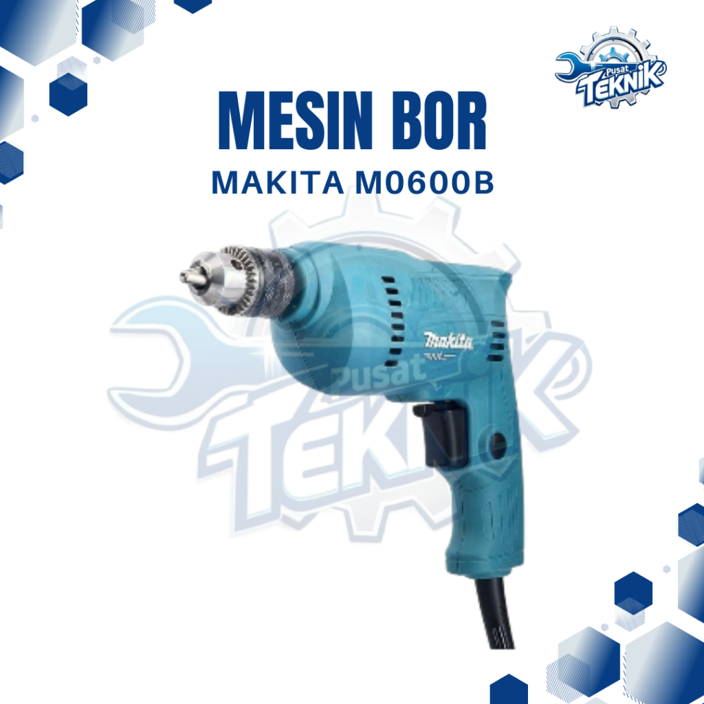 MAKITA M 0600 B Mesin Bor Tangan 10mm / M0600B Drill 10mm / M0600 B