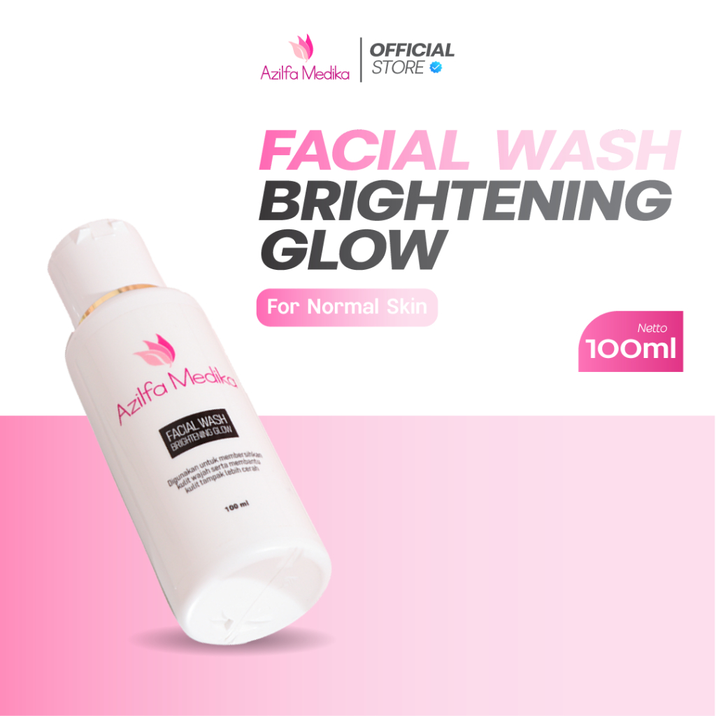 Azilfa Medika Facialwash Brightening Glow sabun wajah