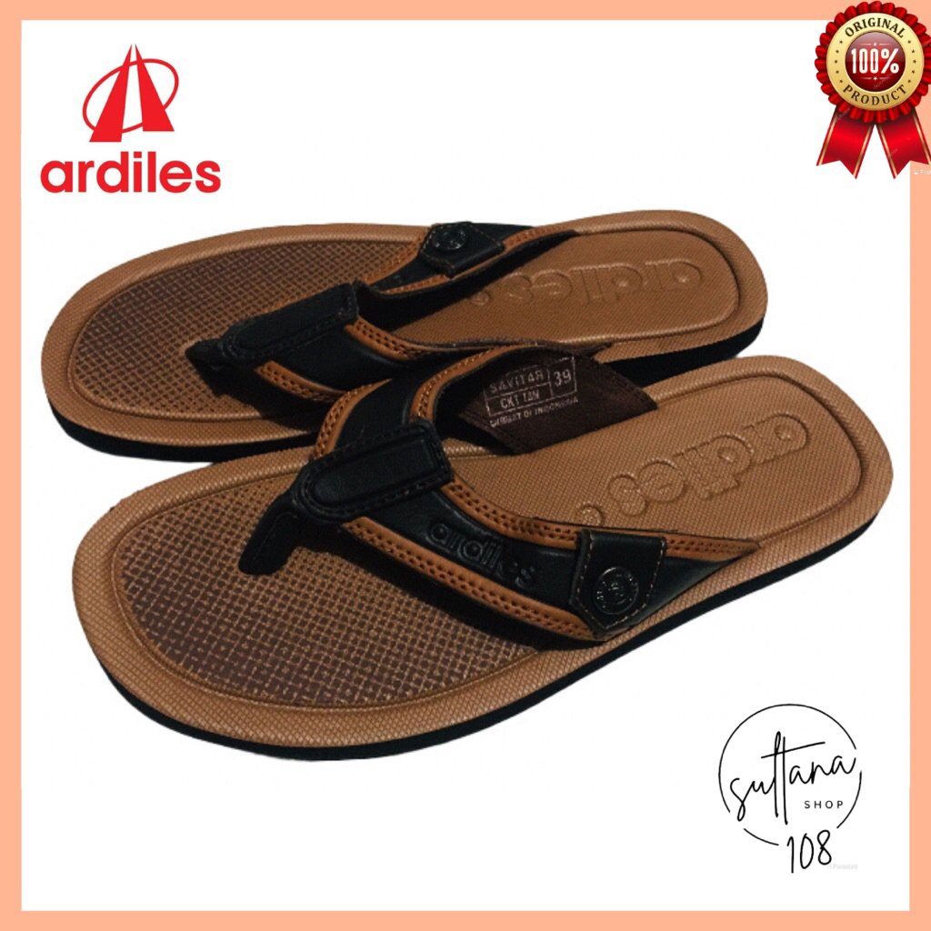Sandal Jepit Ardiles Pria Sandal Jepit Kulit Kalep Ardiles Savitar Terbaru