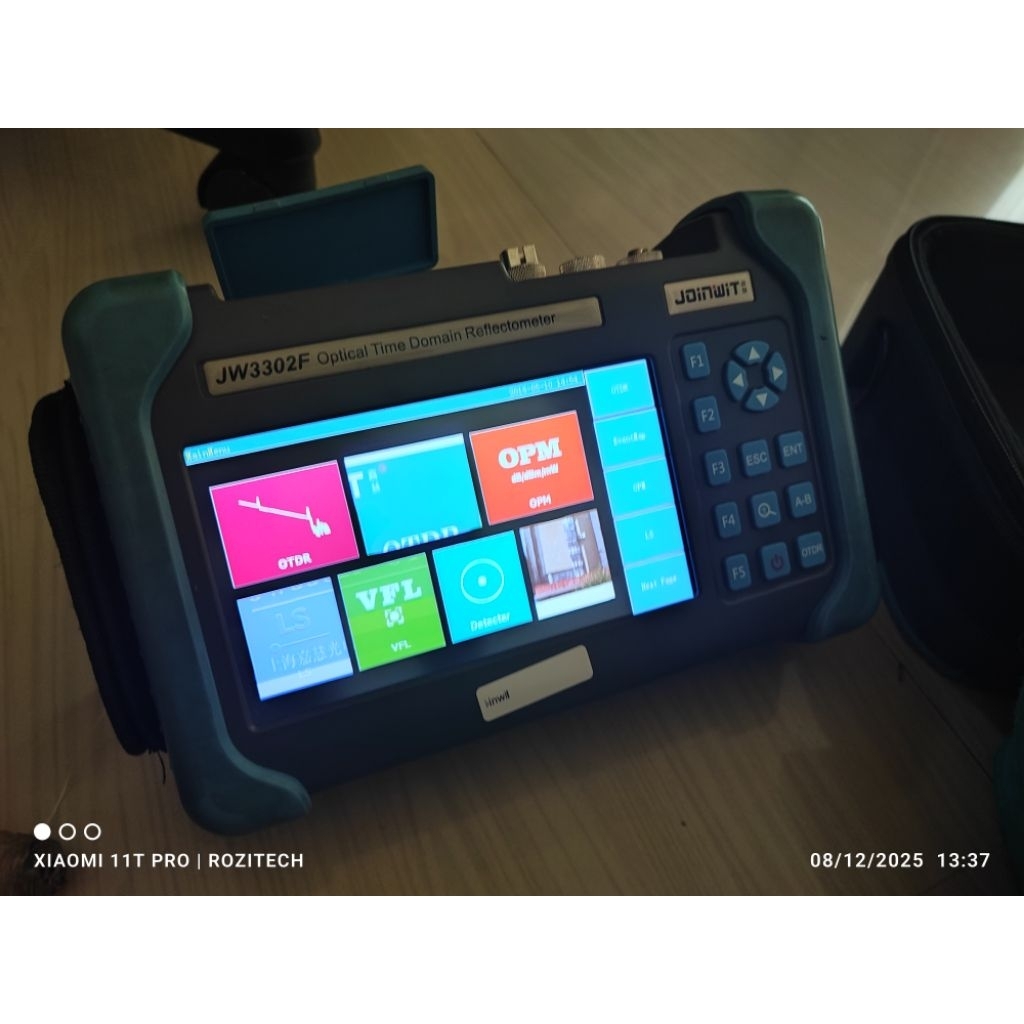 otdr bekas spesifikasi backbone otdr joinwit jw3302f support backbone sampai 100km kondisi bagus len