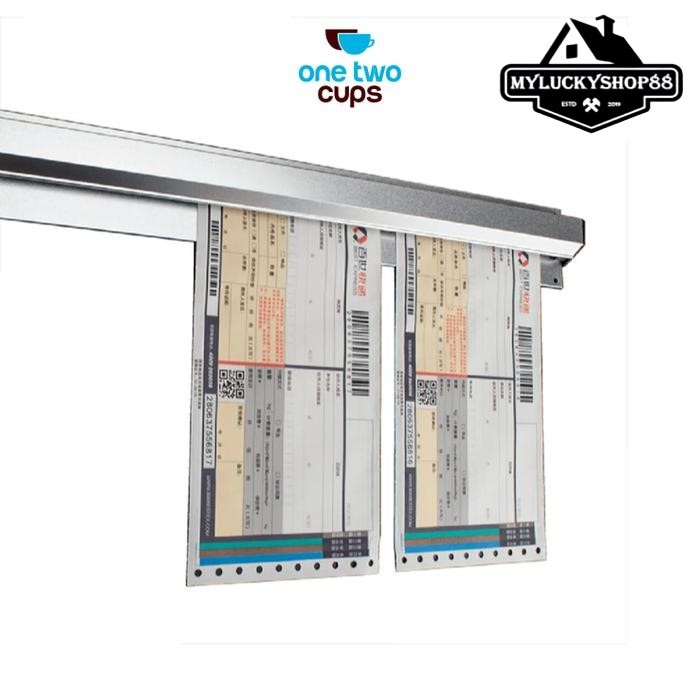 

One Two Cups Holder Gantungan Kertas Pesanan Restoran Menu Order Bill - JWA9