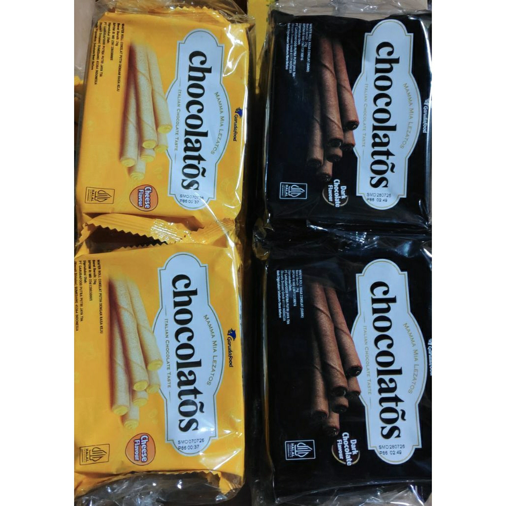 

Chocolatos 24 Gram Varian Rasa ( isi 10 pcs /24gr )