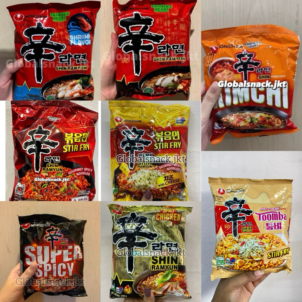 

NONGSHIM SHIN RAMYUN Spicy Mushroom / Shrimp Flavor HALAL
