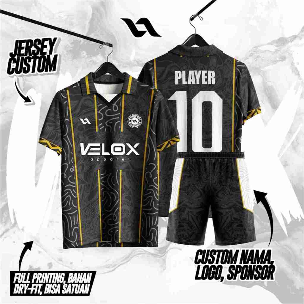 Jersey Futsal Custom Full Printing / Jersey Bola Full Printing