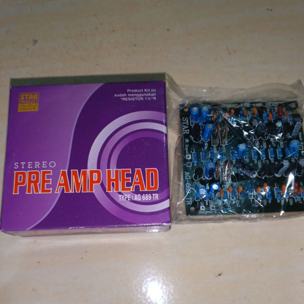 kit Pre amp stereo ag689tr