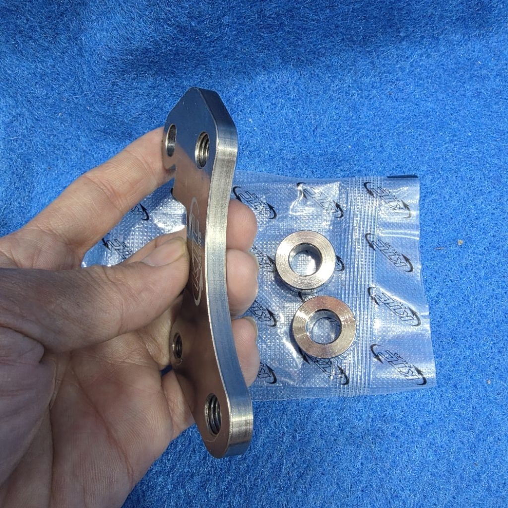 BREKET KALIPER 2P KTC HYLOZ 260MM ORIGINAL+BHOSING JUPITER VEGA FIZR NUOVO