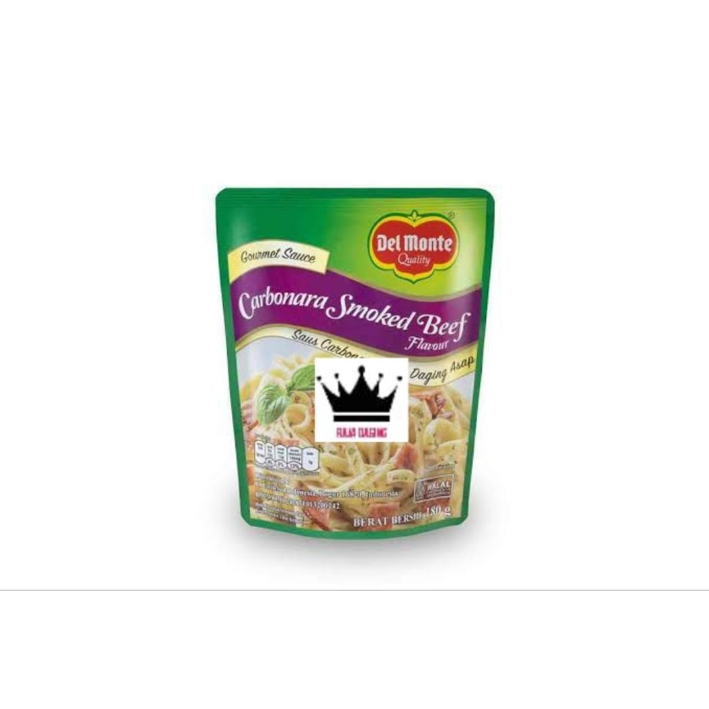 

Delmonte Carbonara Smoked Beef @180gr