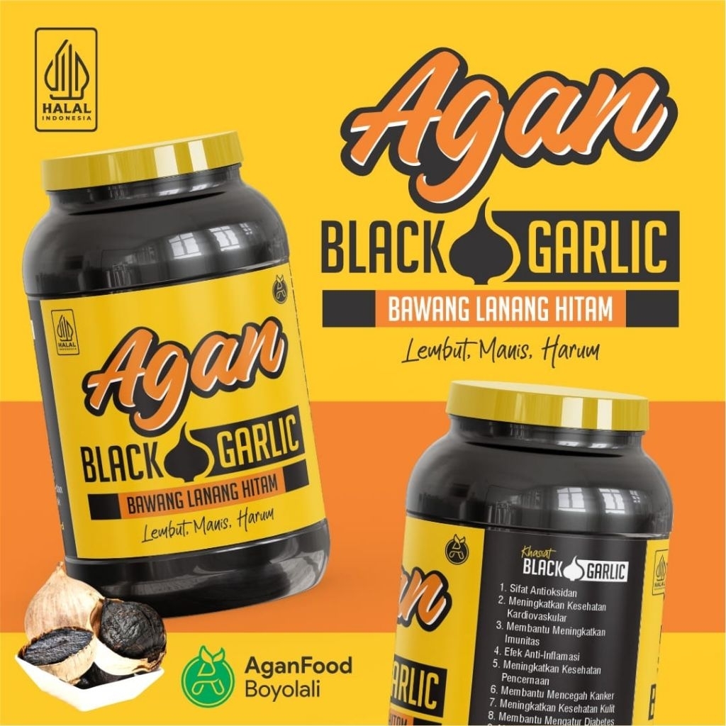 

Black Garlic / GROSIR / SEHAT / 10 pcs