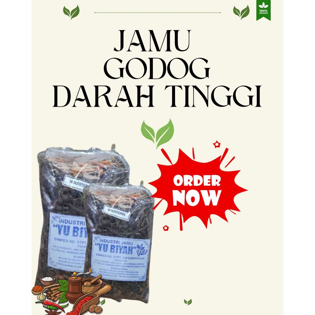 

Jamu Godog Darah Tinggi/ Hipertensi/ Obat Darah Tinggi