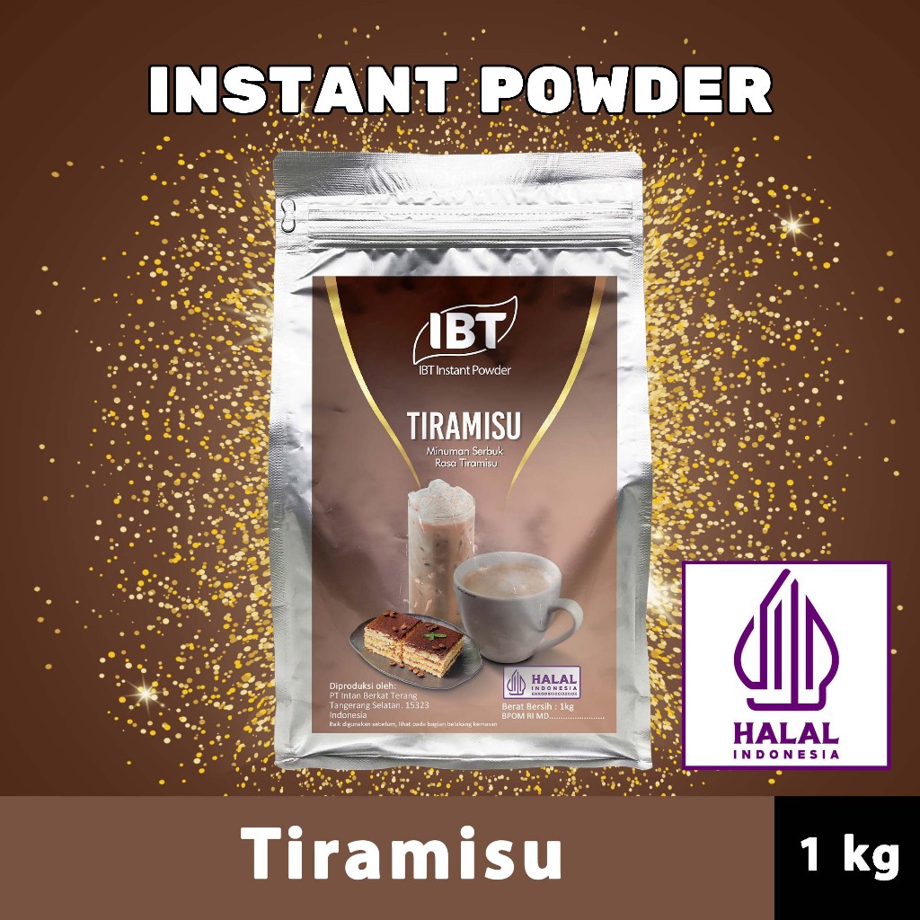 

Bahan Minuman Bubuk Rasa Tiramisu Serbuk Instant IBT Drink Powder