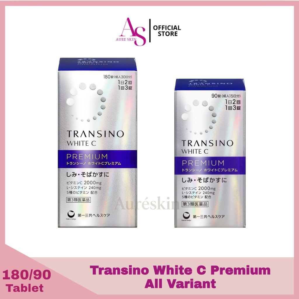 READY STOCK - Transino White C Premium All Variant