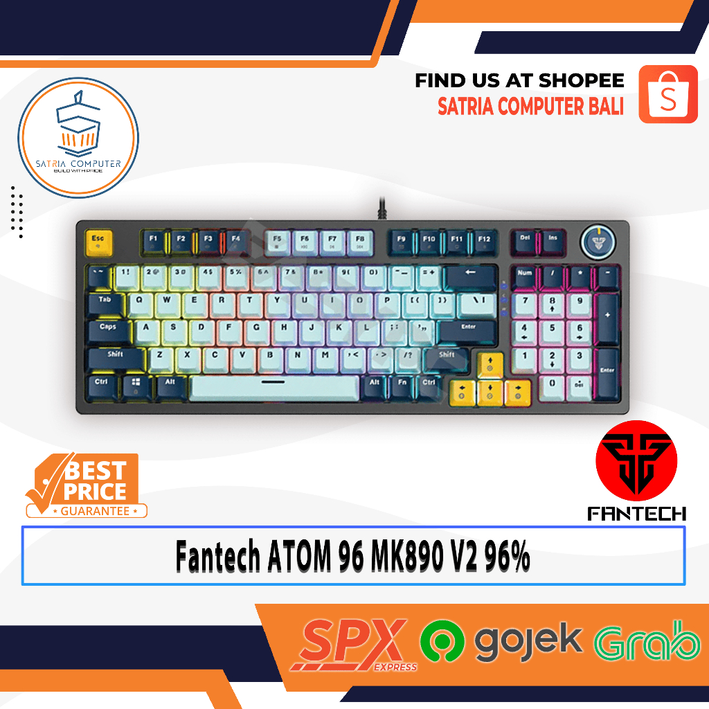 Fantech ATOM 96 MK890 V2 96%