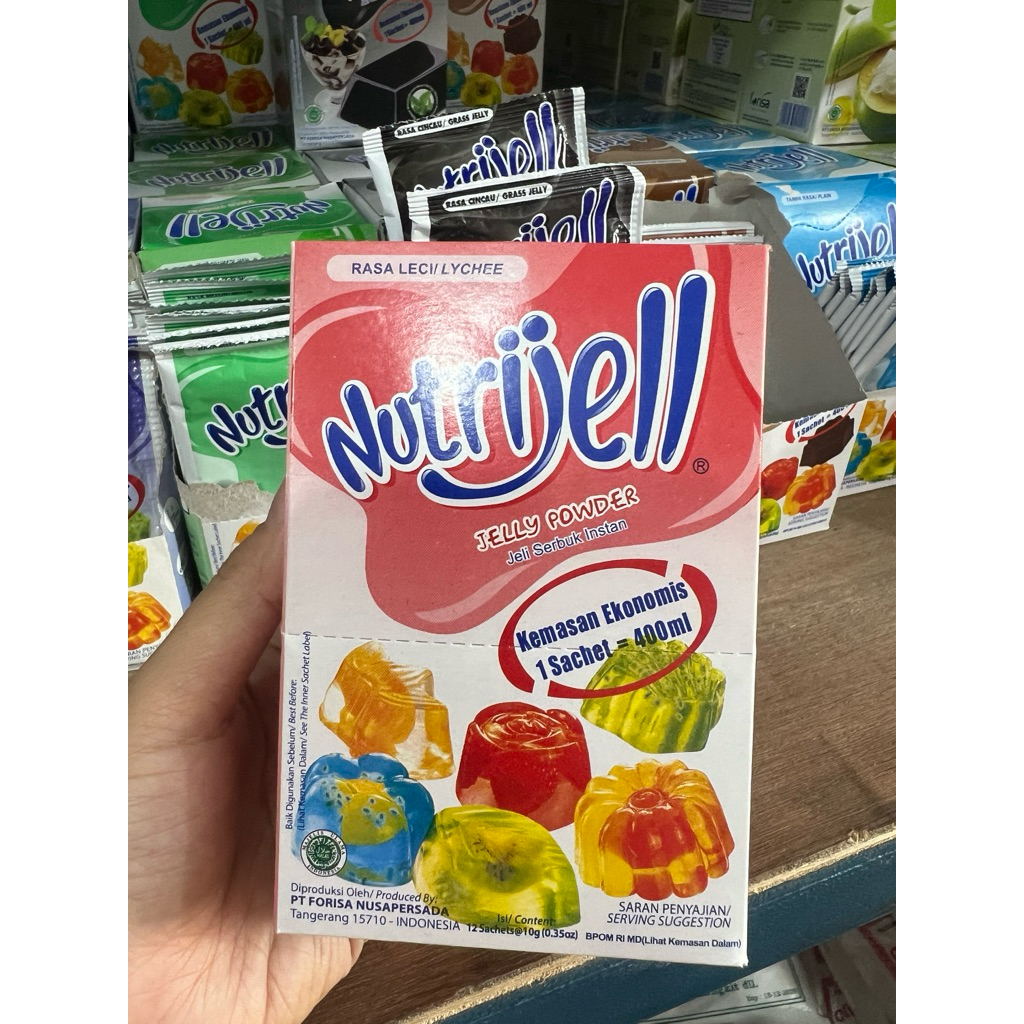 

NUTRIJELL JELLY 10 GR PER BOX ISI 12