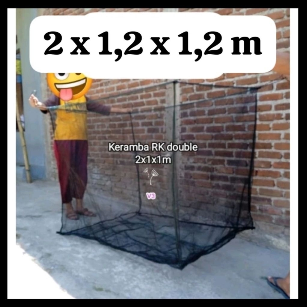 Keramba Waring/keramba jaring RK Super 2mx1,2mx1,2m