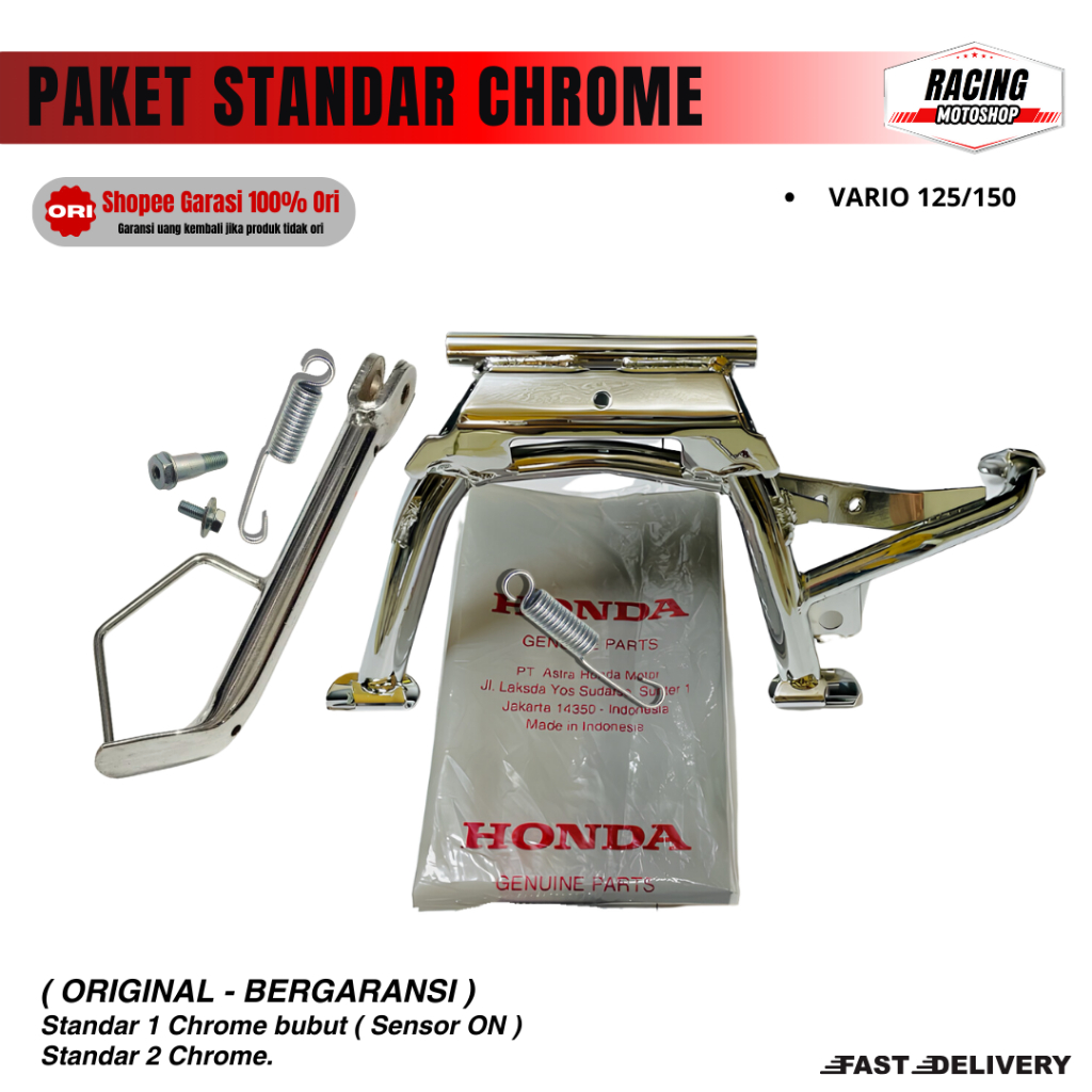 STANDAR CHROME SAMPING BEAT KARBU STANDAR 1 BEAT STANDAR VARIO SCOOPY MIO STANDAR VARIO Universal