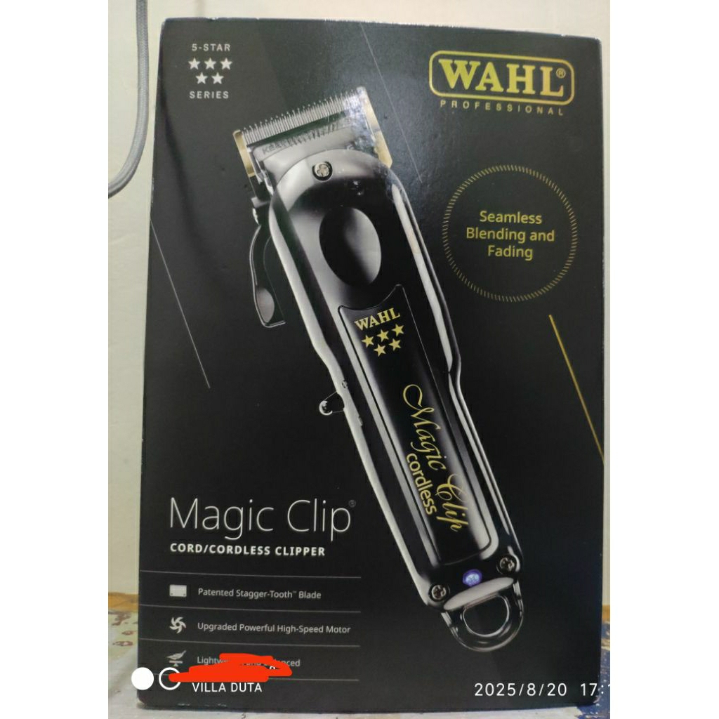 Clipper Wahl magic black murah bekas rasa baru