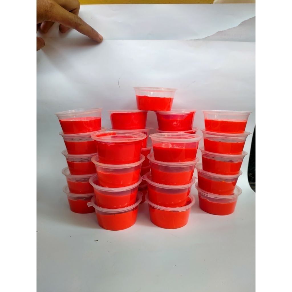 

Cat/Tinta 100% Cat C€m@ni T0K@ Warna Oren Cerah 35ML/35gram Warna Spesial warna oren cerah